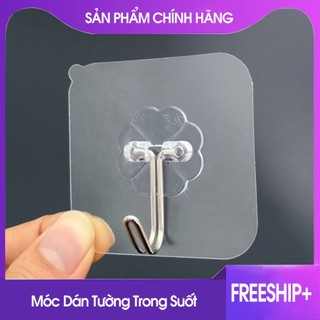 Combo 10 móc dán tường trong suốt