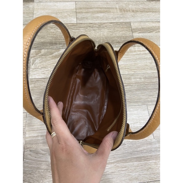 Túi si da thật dáng HM