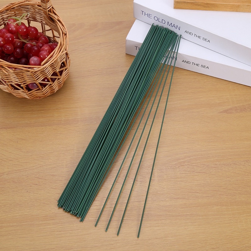 Dây kẽm dài 40cm dùng làm cành cho các loại hoa handmade