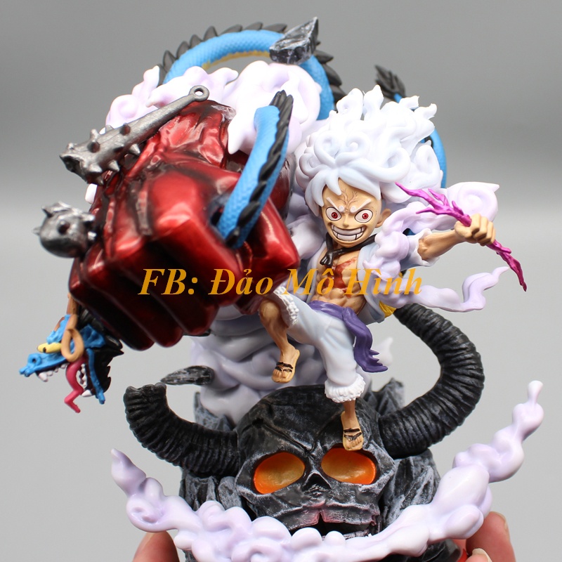 Mô Hình Luffy Gear 5 Thần Nika Cao 22cm, Figure Luffy - Mô Hình One Piece