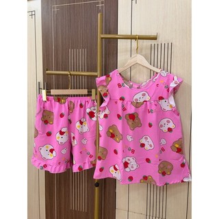 Bộ Đùi Lụa Cánh Tiên 2 Túi Quần Size 3 - 4 (60kg - 90kg)