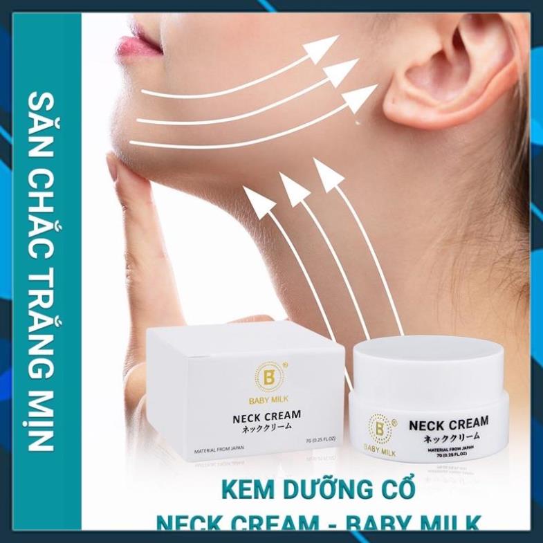 Kem Dưỡng Cổ Neck Cream Baby Milk 7g - Hàng Hiệu Cao Thiên Nhi