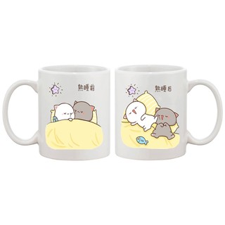 Ly Sứ Cặp Đôi Mèo Dễ Thương