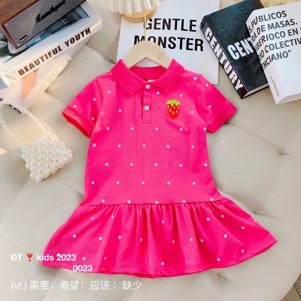 Váy POLO quả dâu cực xinh