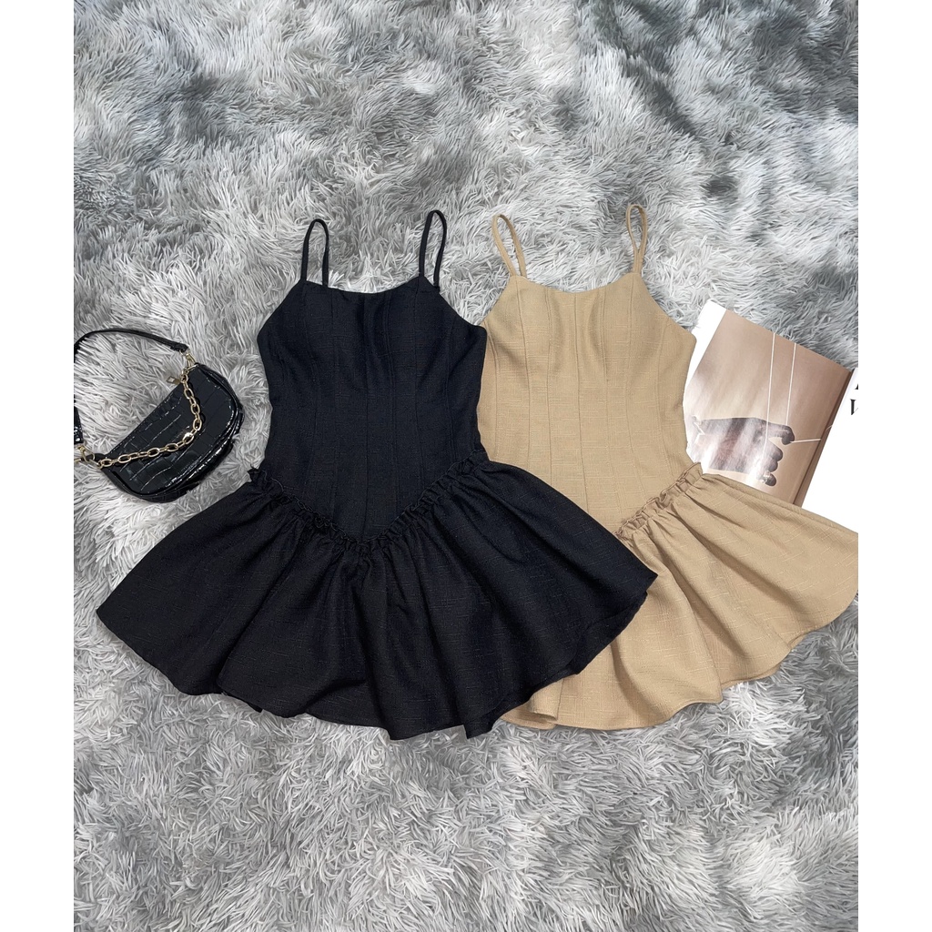 Đầm 2S Cúp Xoè CB Yoona 3397