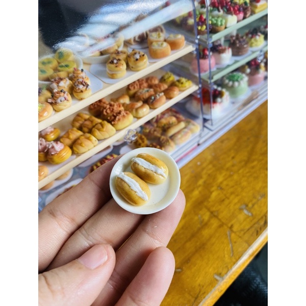 Mô hình bánh mini bằng đất sét