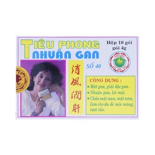 Tiêu phong nhuận gan - giải độc ,mát gan, mụn ,nám