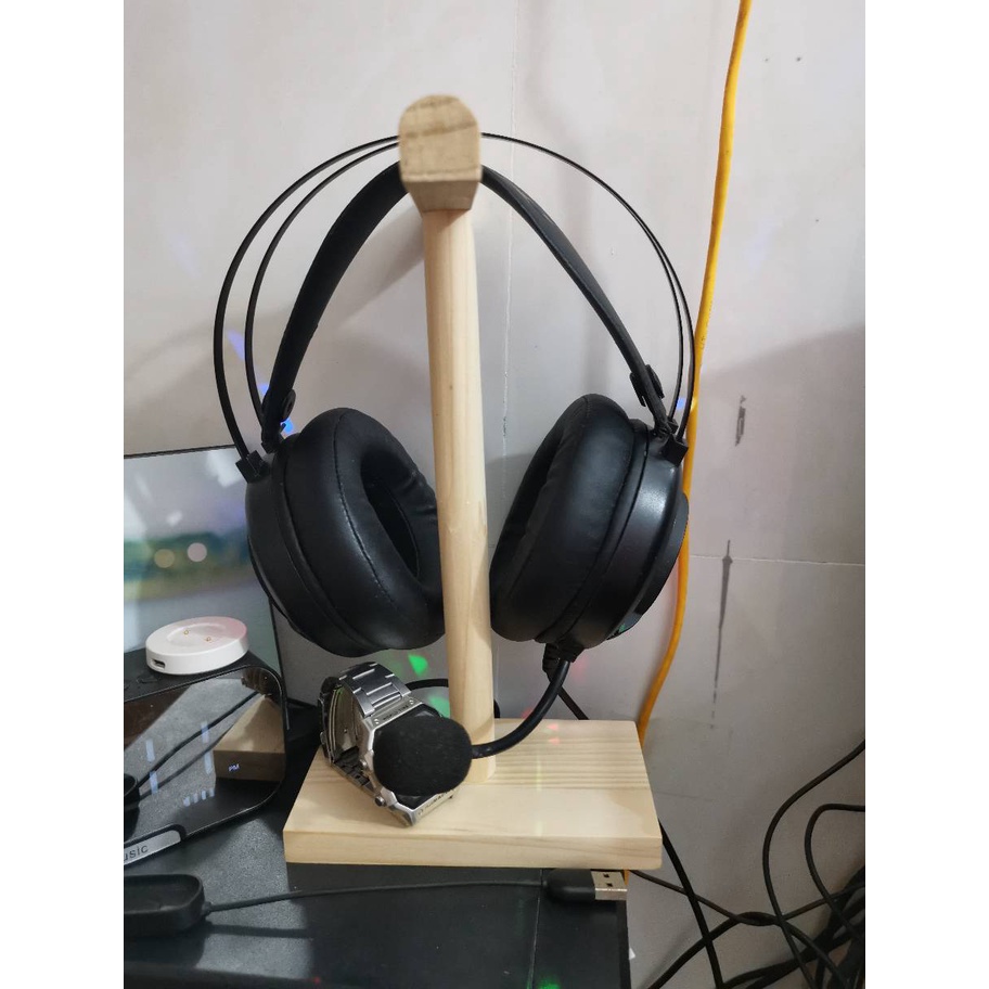 Kệ Treo Tai Nghe Độc Đáo, Giá Đỡ HeadPhone decor trang trí bàn học