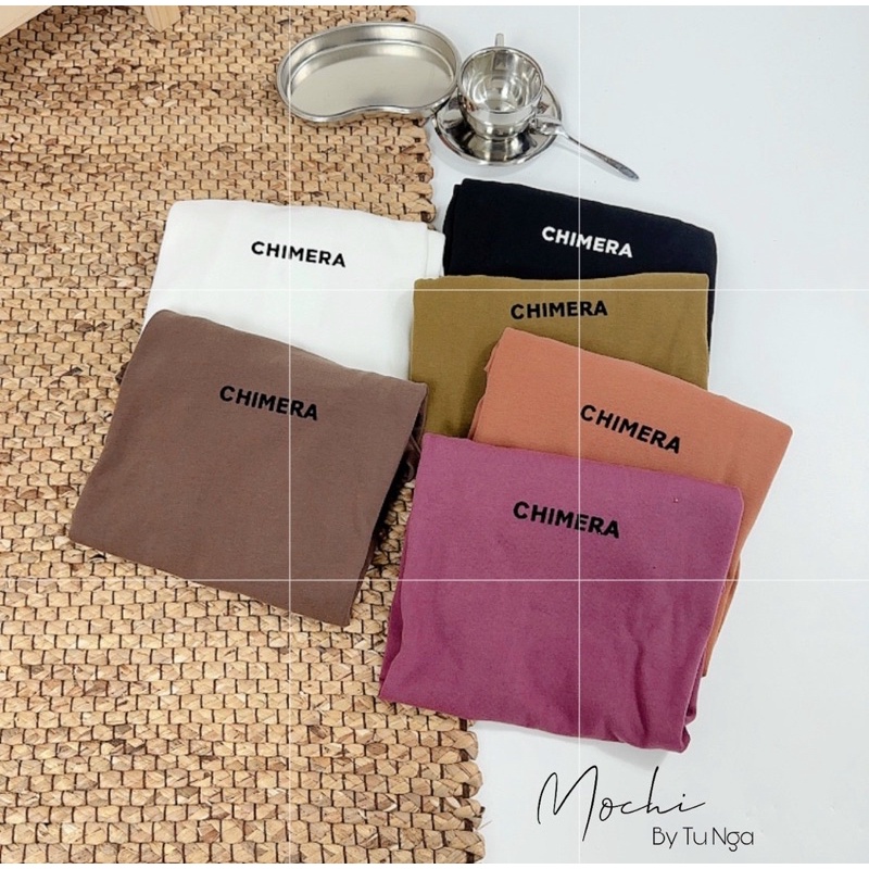 Áo thun chữ CHIMERA - thun T&T