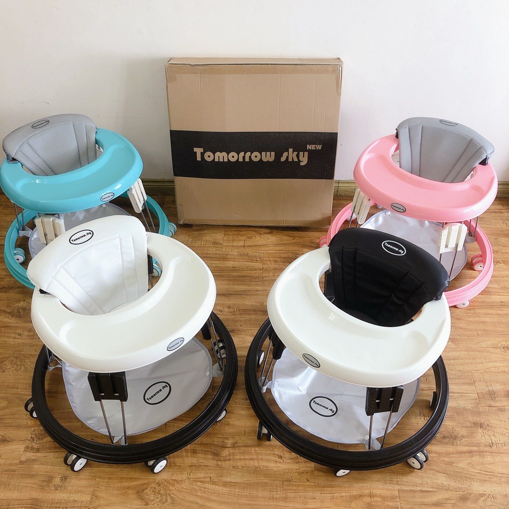 XE TRÒN TẬP ĐI CHO BÉ KIÊM XE ĂN DẶM, XE TRÒN MOMMY KIDS ĐIỀU CHỈNH 7 ĐỘ CAO