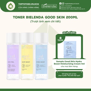 Toner Bielenda Good Skin cấp nước, dưỡng sáng