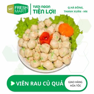Viên Hải Sản Rau Củ Quả Viên chiên Xiên Que Thả Lẩu Chiên Rán I Gói 1KG