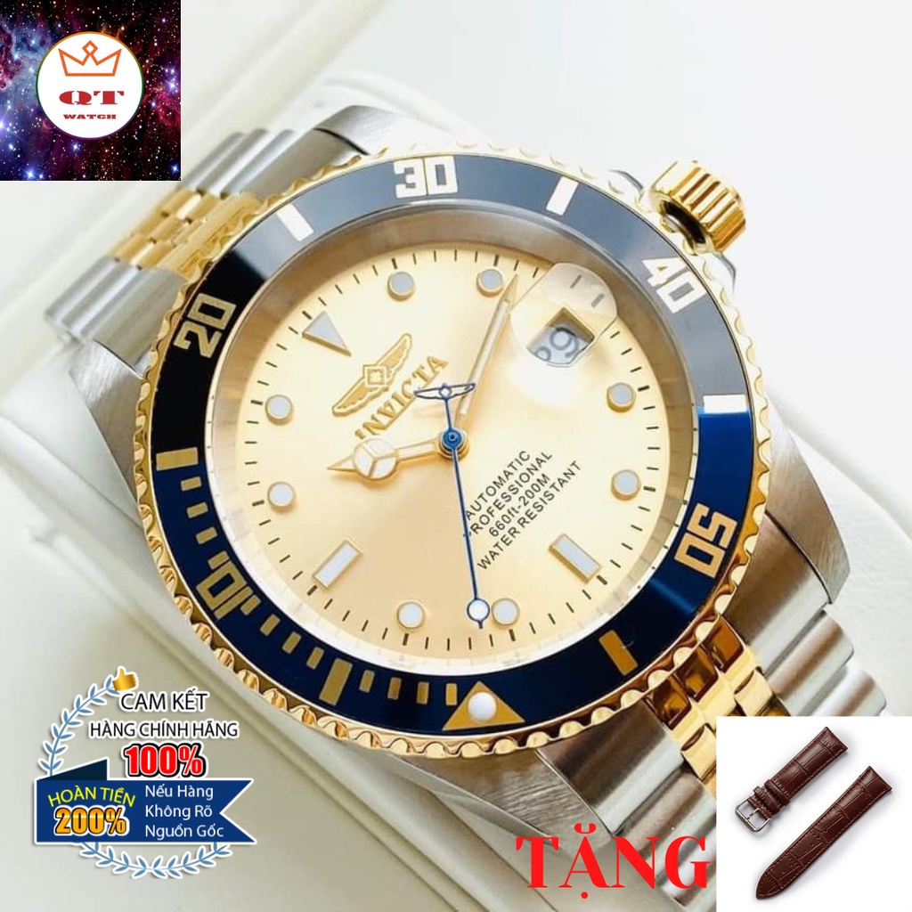 Đồng Hồ Nam Automatic INVICTA 29181 Chính Hãng Tặng Dây Da Cao Cấp