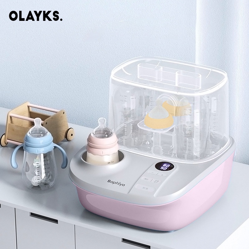 OLAYKS Máy Tiệt Trùng Bình Sữa Em Bé Hai Trong Một Đa Năng Tiện Dụng