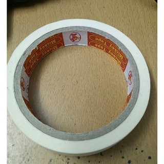 Cuộn băng keo giấy dính giấy 1 phân DÀI 18M