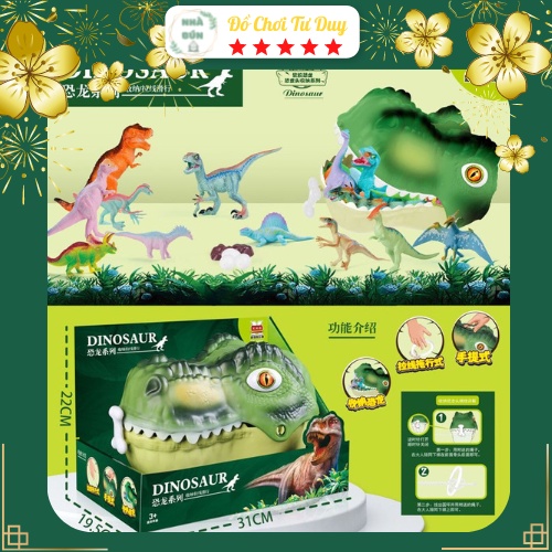 Mô Hình Động Vật Đầu Khủng Long