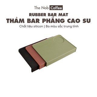 Thảm bar silicon phẳng chữ nhật lót dụng cụ pha chế | Tamping Mat Espresso