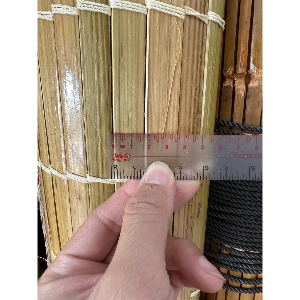 NGANG 1m5 x CAO( 2m/ 2m5/ 3m ) - MÀN SÁO TRE GIÀ NỨA TO - HÀNG DẦY - NẶNG KÝ - CHỐNG GIÓ MẠNH - TRANG TRÍ & CHE NẮNG MƯA