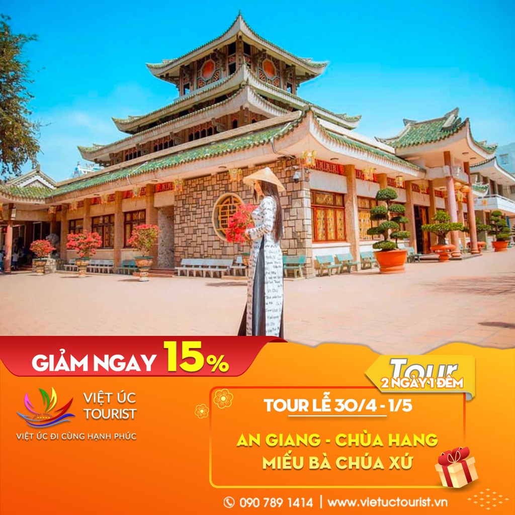 AN GIANG [VOUCHER] Tour du lịch hành hương Vía Bà Chúa Xứ | Việt Úc Tourist