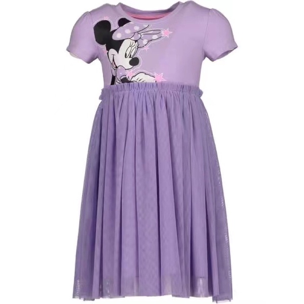 XD- Váy thun phối voan Disney size 2y-6y