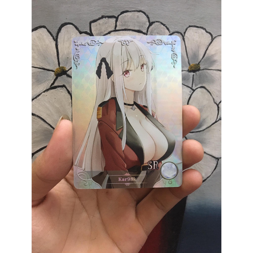 (Rain15) Thẻ bo góc nhân vật Kar98k – Girls' Frontline NS-08 – SR