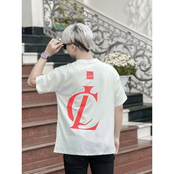 (HÀNG COTTON XỊN ) Áo Phông LC loucoutin Mới Về Siêu Đẹp-from nam nữ