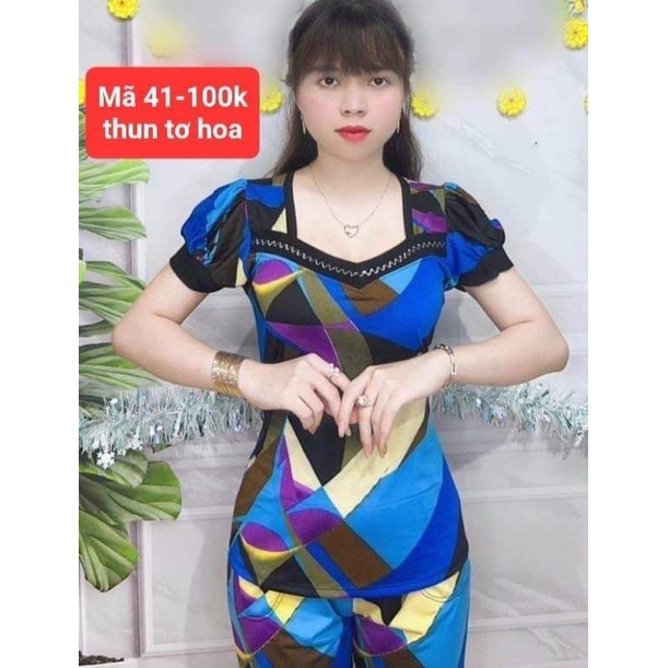 Bộ Thun Nhà May Vải Loại 1 size 66-72kg