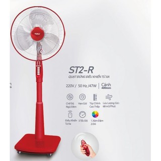 Quạt đứng hali điều khiển từ xa st2-r