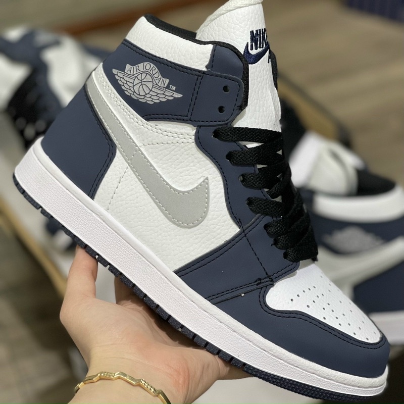 GIÀY SNEAKER JD  NAVY CAO CỔ FULL BOX MIỄN PHÍ SHIP