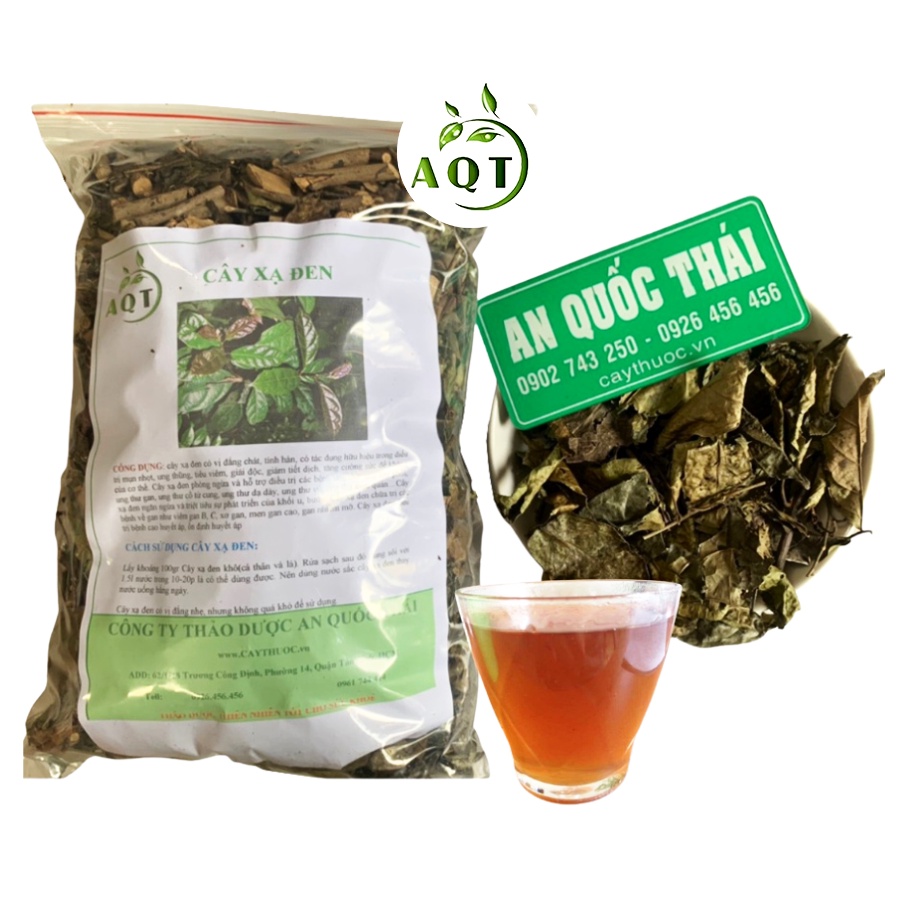 500g Cây Xạ Đen Khô, Sạch, Hàng Mới, Thân, Lá Xạ Đen Tiêu U Bướu, Tốt Cho Người Bệnh Gan