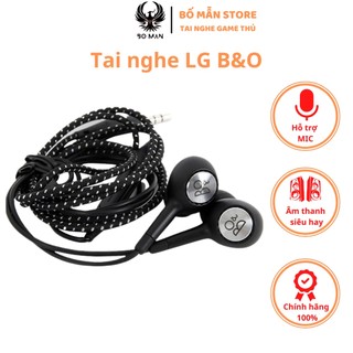 Tai nghe có dây lg b&o tai phone có dây game gaming dùng cho v20 v30 v40 v70 zin chính hãng có micro - boman shop tai ng