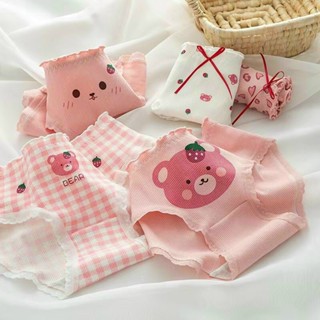 Combo 5 Quần Lót Cotton Hàng Loại 1 Mềm Mại Thoáng Mát Kháng Khuẩn Họa Tiết Trái Đào