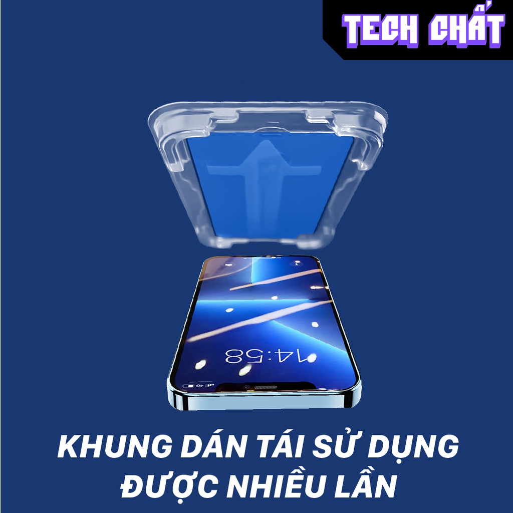 Kính Cường lực CHỐNG NHÌN TRỘM KingKong có khung tự dán cho iphone 6 7 8 se x xr xs 11 12 13 14 plus pro max tech chất