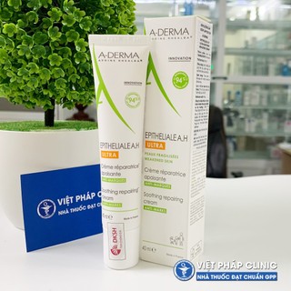 Kem dưỡng ADERMA liền sẹo, tái tạo da, chống thâm A-DERMA EPITHELIALE AH ULTRA 15ml/40ml