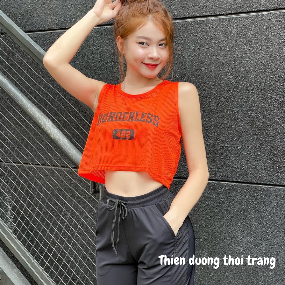 Áo CropTop tập gym yoga thể thao Nữ Chillsport