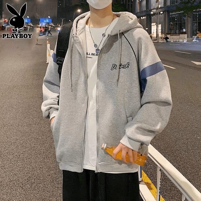 Áo Khoác Nỉ Phối Khoang Nách Họa Tiết Doeis Phong Cách TRẻ TRung Năng Động SHOP VALENTINA