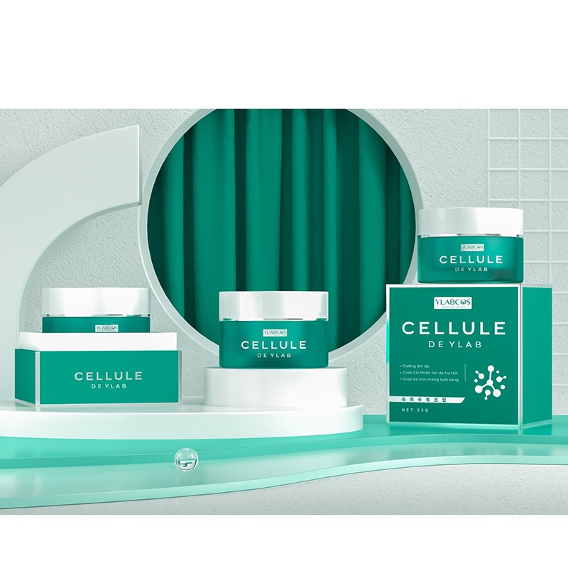 Kem siêu phục hồi giúp cải thiện làn da hư tổn CELLULE DE YLAB thương hiệu DR. Lacir trọng lượng 35gr