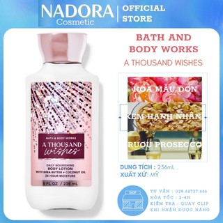 Sữa Dưỡng thể A Thousand Wishes Bath and Body Works Body Lotion 236ml