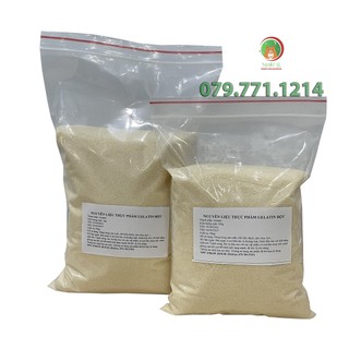 Bột Gelatin Pháp làm bánh gói 1kg/500gr