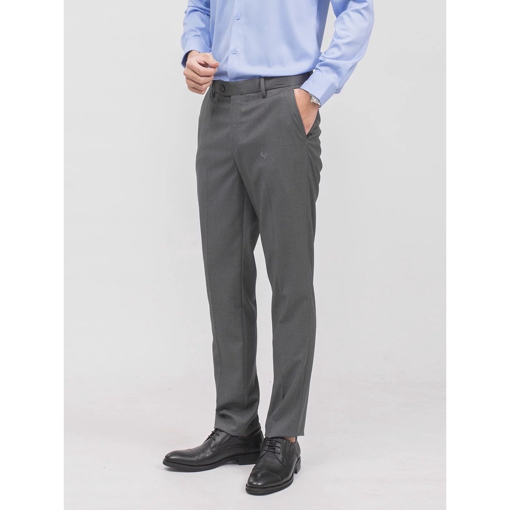 Quần tây công sở nam Aristino ống đứng chất vải polyester dáng Slim fit cao cấp ATR00509