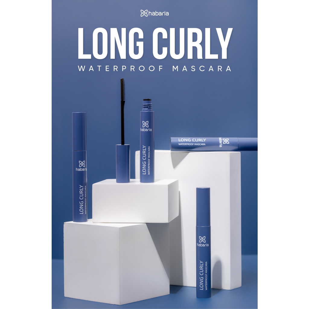 CHUỐT MI HABARIA LONG CURLY WATERPROOF MASCARA LÂU TRÔI, CHỐNG NƯỚC, KHÔNG VÓN CỤC, GIÚP DÀY MI DÀI MI