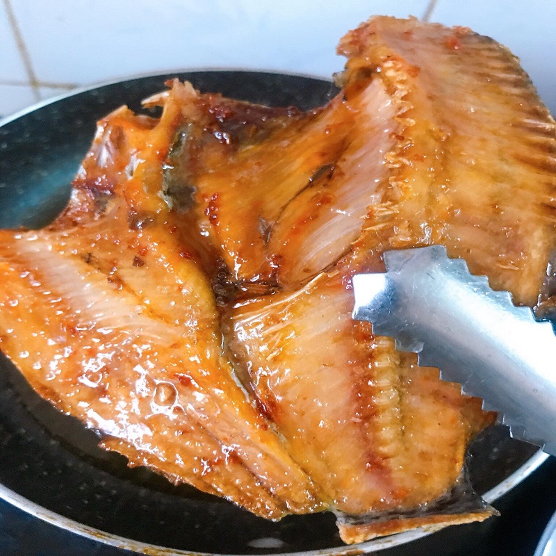 KHÔ CÁ RÔ PHI- cá rô phi phơi khô thơm nức, bảo quản lâu