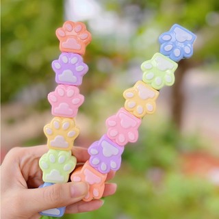 Set bút dạ quang 6in1, bút highlighter cute