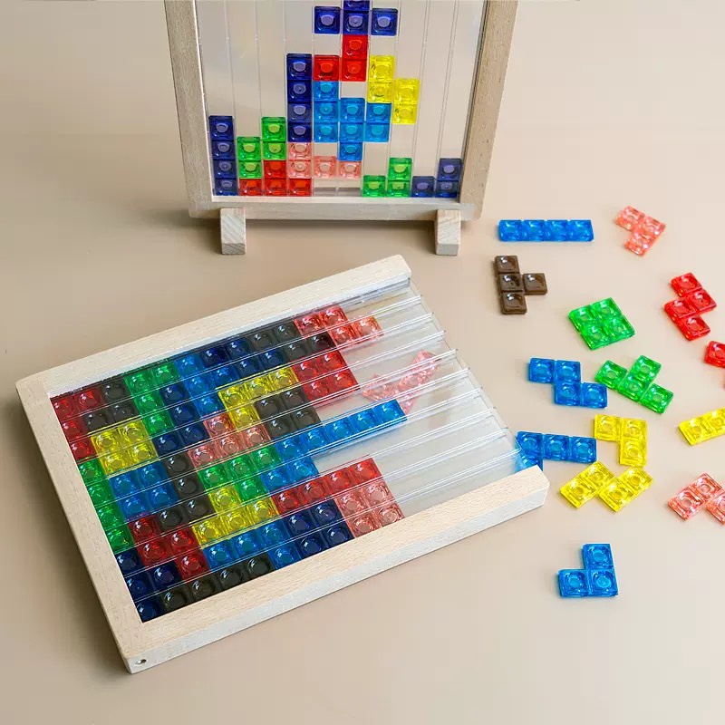 Xếp hình Tetris phiên bản tránh xa điện thoại ipad