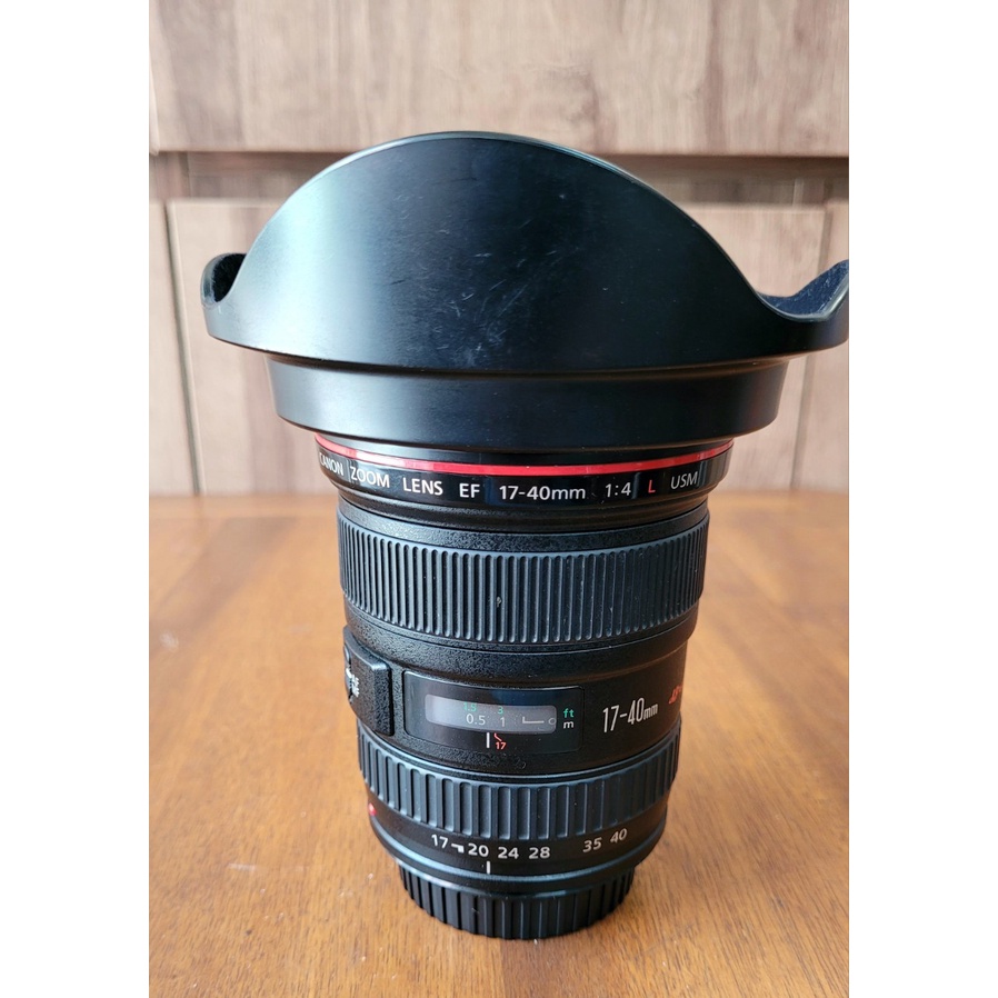 Ống kính canon EF 17-40mm f4 đã qua sử dụng còn mới