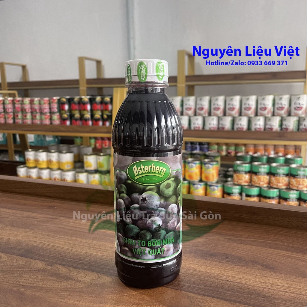 Sinh tố Osterberg đủ mùi vị chai 1L
