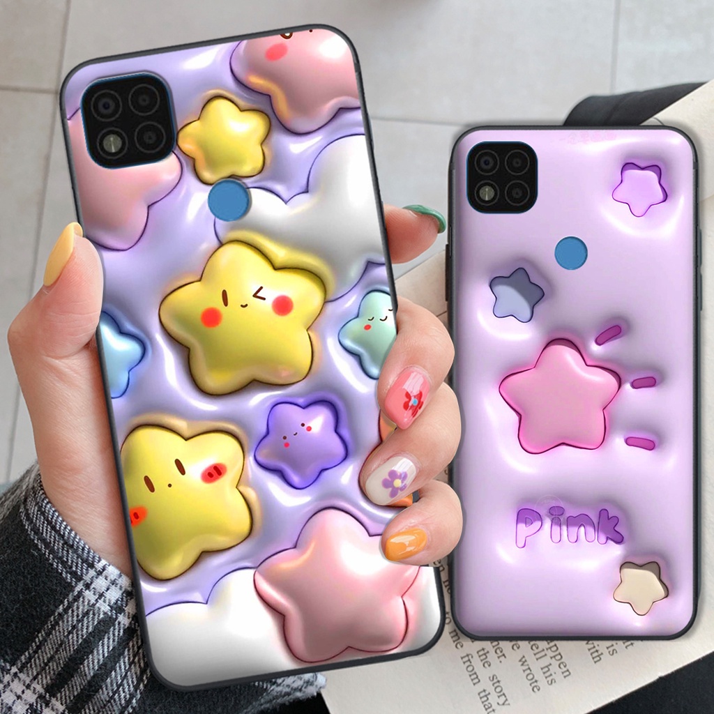 Ốp Xiaomi Poco C31 in phẳng hiệu ứng 3D giả nổi siêu thật, cực xinh, cá tính