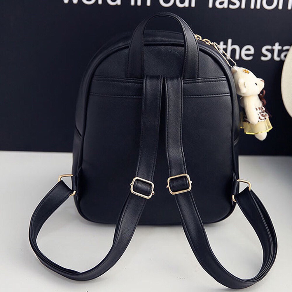 Balo da thời trang thắt nơ đơn giản