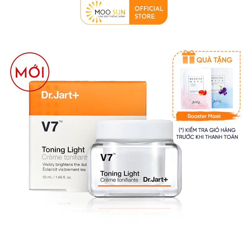 Kem dưỡng trắng tái tạo da V7 Toning Light Dr.Jart+ Hàn Quốc 15ml/50ml
