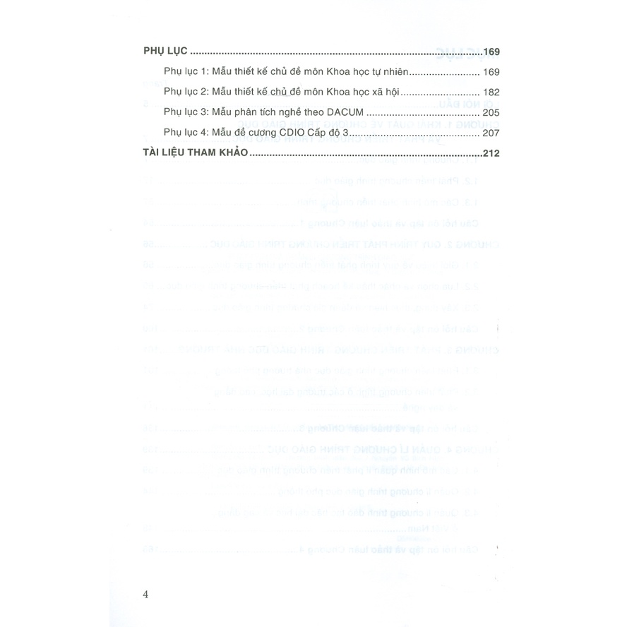 Sách - Phát Triển Và Quản Lí Chương Trình Giáo Dục